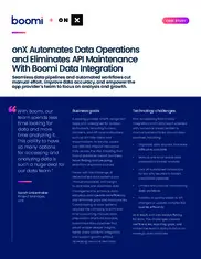 Preview of the OnX Case Study