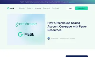 Preview of the Greenhouse Case Study