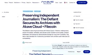 Preview of the The Defiant Case Study