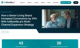 Preview of the Nationally Recognized Senior Living Provider Case Study