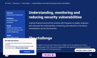 Preview of the Global Financial Services Firm Case Study