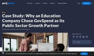 Preview of the Large Education Company Case Study