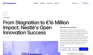 Preview of the Nestlé Case Study