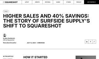 Preview of the Surfside Supply Case Study