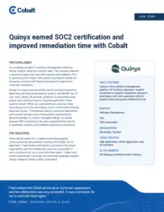 Preview of the Quinyx Case Study