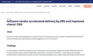 Preview of the Custom Software Development Company Case Study