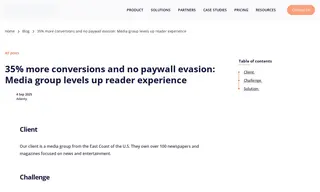 Preview of the US based East Coast Company Case Study