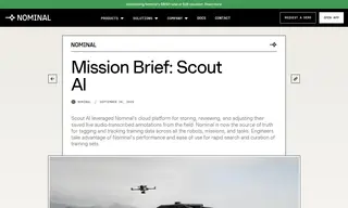 Preview of the Scout AI Case Study