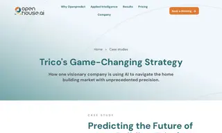 Preview of the Trico Homes Case Study