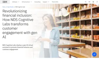 Preview of the NDS Cognitive Labs Case Study