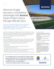 Preview of the Stormers Rugby Case Study