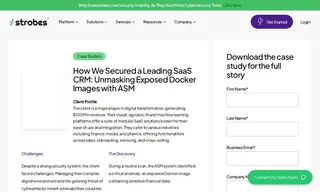 Preview of the Leading SaaS CRM Company Case Study