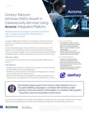Preview of the Century Telecom Case Study