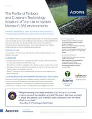 Preview of the Portland Timbers Case Study