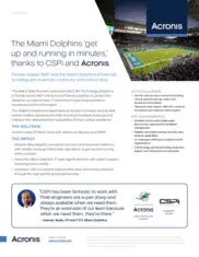 Preview of the Miami Dolphins Case Study