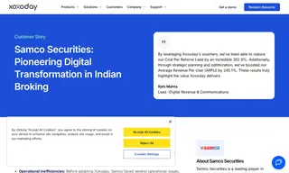 Preview of the Samco Securities Ltd Case Study