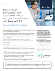 Preview of the Corilus Case Study