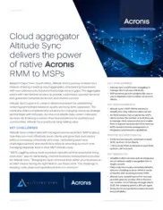 Preview of the Altitude Sync Case Study