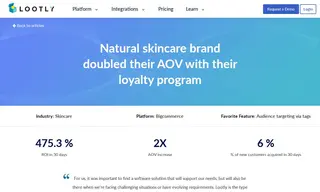 Preview of the Blissoma Skincare Case Study