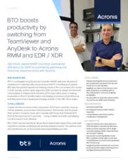 Preview of the BTO Case Study