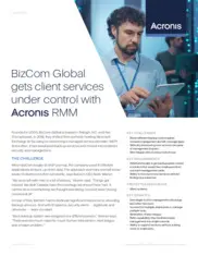 Preview of the BizCom Case Study
