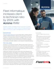 Preview of the Fleetinfo Case Study