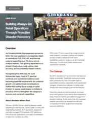 Preview of the Giordano Middle East Case Study