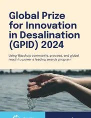 Preview of the Global Prize for Innovation in Desalination Case Study