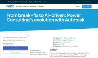 Preview of the Power Consulting Group Case Study