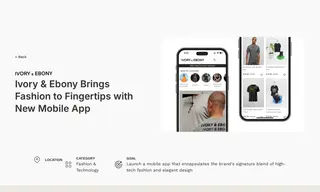 Preview of the Ivory & Ebony Case Study