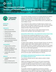 Preview of the The University of Exeter Case Study