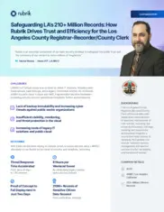 Preview of the Los Angeles County Registrar-Recorder/County Clerk Case Study