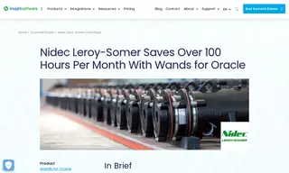 Preview of the Nidec Leroy-Somer Case Study