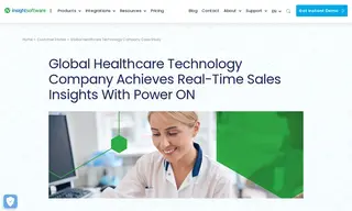 Preview of the Global Healthcare Technology Company Case Study