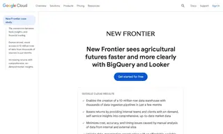 Preview of the New Frontier Case Study
