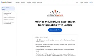 Preview of the Métrica Móvil Case Study