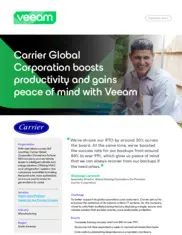 Preview of the Carrier Corporation Case Study