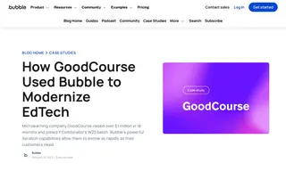 Preview of the GoodCourse Case Study