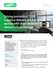Preview of the TGW Logistics Group Case Study