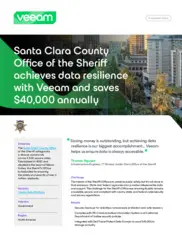 Preview of the Santa Clara Office of the Sheriff Case Study