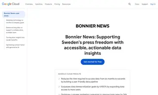 Preview of the Bonnier News Case Study