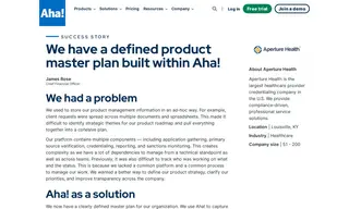 Preview of the Aperture Health Case Study