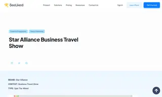 Preview of the Star Alliance Case Study