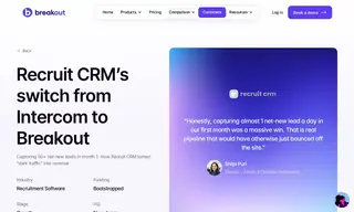 Preview of the Recruit CRM Case Study
