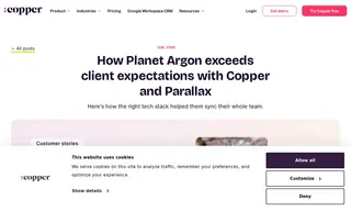 Preview of the Planet Argon Case Study