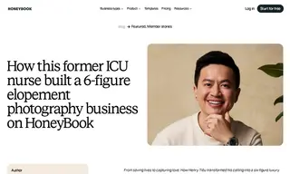 Preview of the Henry Tieu Photography Case Study