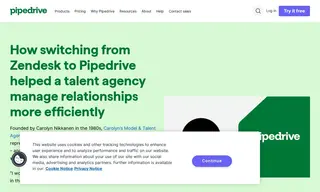 Preview of the Carolyn’s Model & Talent Agency Case Study