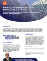 Preview of the Large Commercial Real Estate Company Case Study