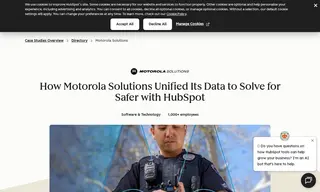 Preview of the Motorola Solutions Case Study