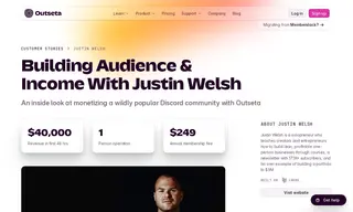 Preview of the Justin Welsh Case Study